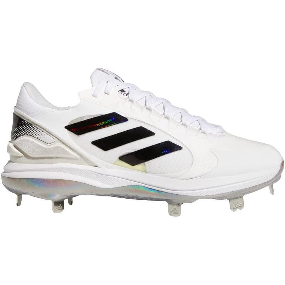 Adidas PureHustle 2 Eleite Metal Softball Cleats Womens Size 7 NWT White & Black